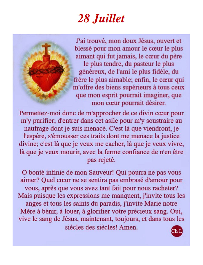 Mois du *TRES PRECIEUX SANG DE JESUS-CHRIST* - Page 2 3110