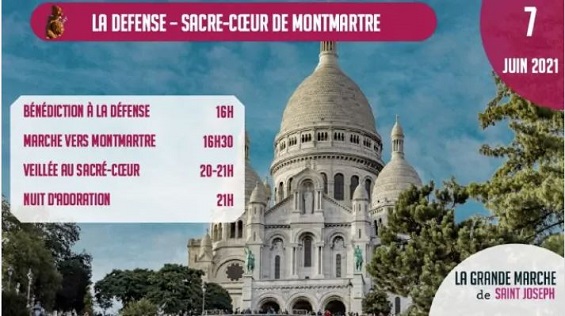 La « Grande marche de saint Joseph » traversera la France cet été Offici10