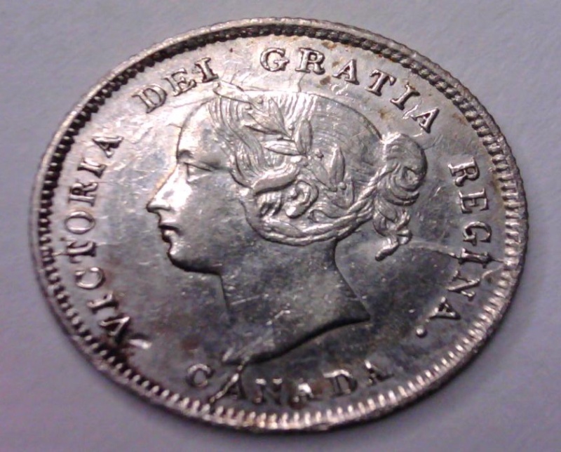 1870 - Coins Entrechoqués & Fendillés à  l'Avers / Revers avec Éclat de Coin (Narrow Rim) Cpe_im37