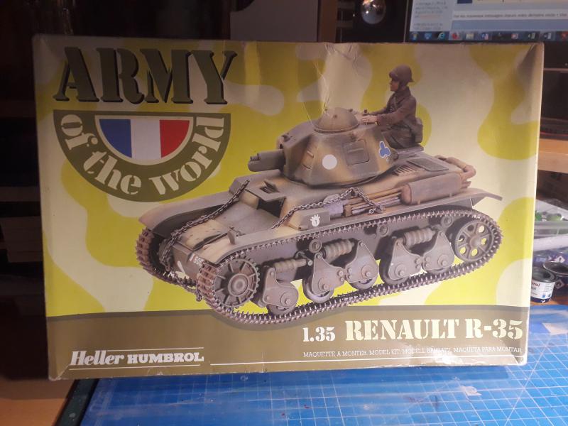 Char léger RENAULT R-35 Réf 81133 126