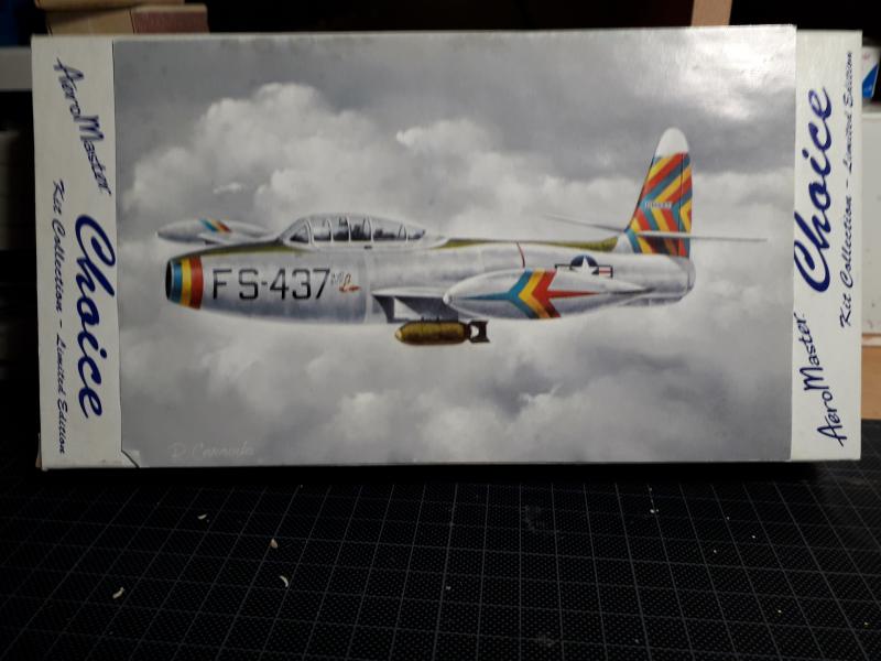 1/72 - REPUBLIC F84 G THUNDERJET - AEROMASTER - OUVRE BOITE 130