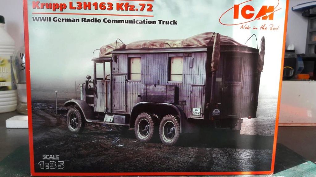1/35  Camion Krupp L3H163 kfz72      ICM  146