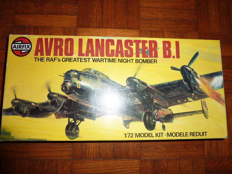 1/72 Airfix Avro Lancaster B I montage arrêté il s'est crashé...... 154