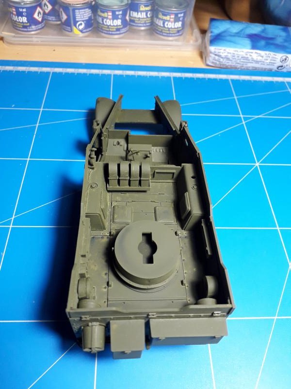 U.S. Multiple Gun Motor Carriage M16 1/35 Tamiya FINI !!!!!!!! 1912