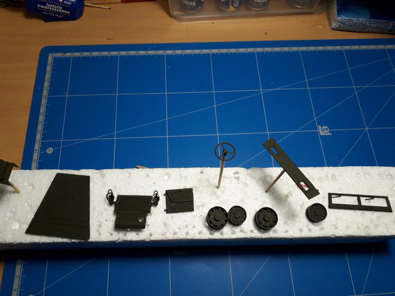 U.S. Multiple Gun Motor Carriage M16 1/35 Tamiya  FINI !!!!!!!! 2410