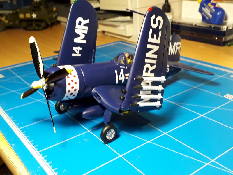 1/48 - CHANCE VOUGHT F4U4 CORSAIR - REVELL - MONTAGE TERMINE - Page 3 3511