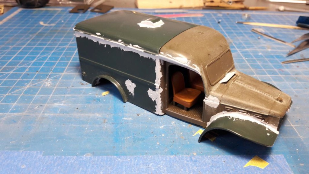 Dodge ambulance WC 54 1/35 Italier iVraiment FINI !!!!!! - Page 2 3518