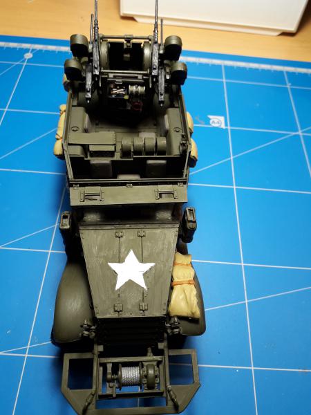 U.S. Multiple Gun Motor Carriage M16 1/35 Tamiya  FINI !!!!!!!! 5210