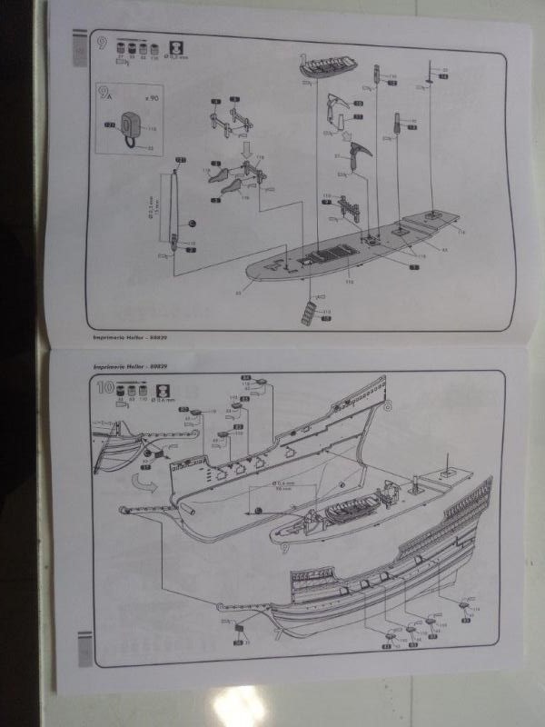 ouvre boite Golden Hind Heller au 1/200 597