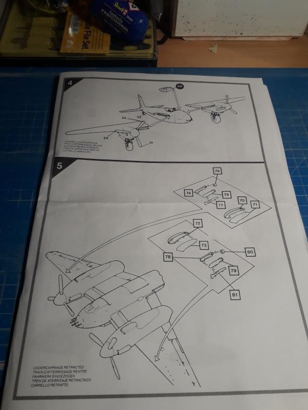 1/72 - DE HAVILLAND MOSQUITO FB MK VI - AIRFIX - OUVRE BOITE 719