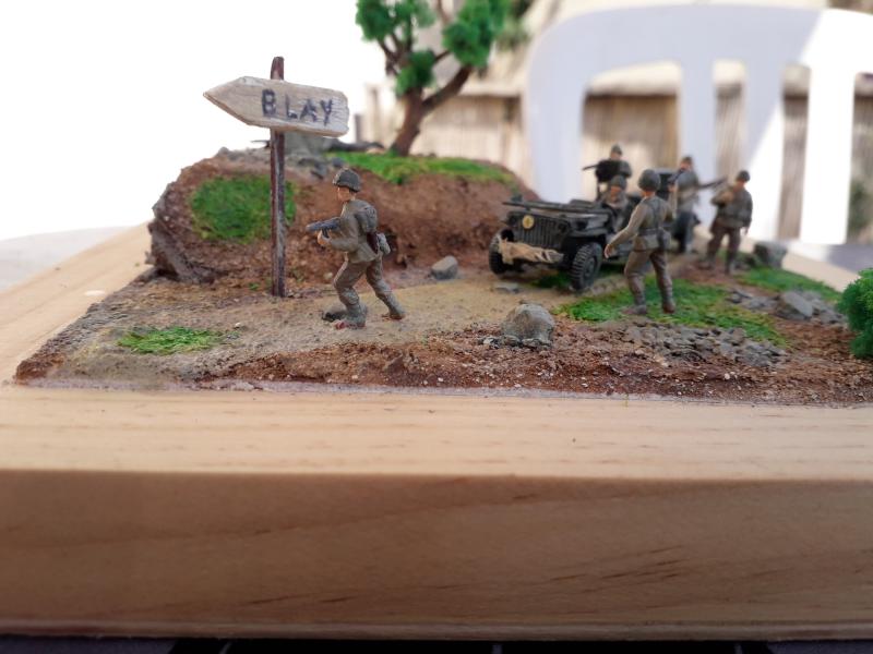 1st Infantry Division en route pour la libération de Blay (14400) 9 juin 1944 fini!!! A11