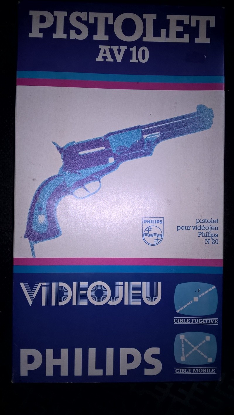 [VDS/ECH] Pistolet pour VIDEOJEU PHILIPS N20 Wp_20114