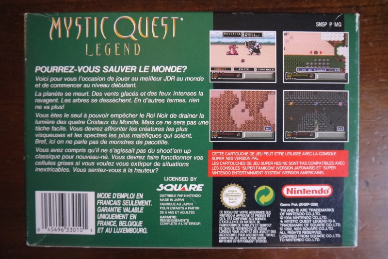 [ESTIM] Mystic Quest Legend + guide P1050032