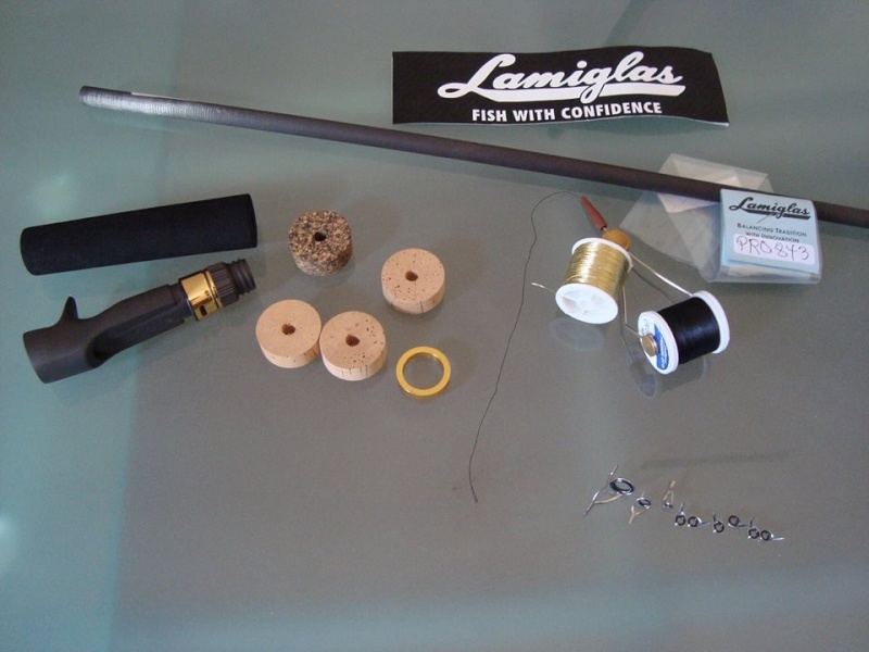 LAMIGLAS XP BASS 843  3/4 oz. assemblaggio a casting mix cork-eva Image17