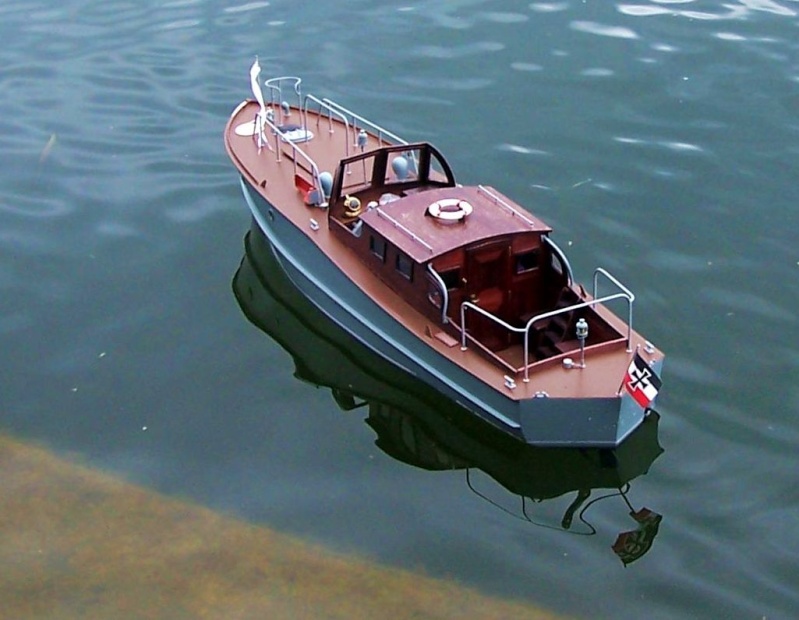 Pinasse und Motorboot, free-download, Maßstab 1:250 Hi811