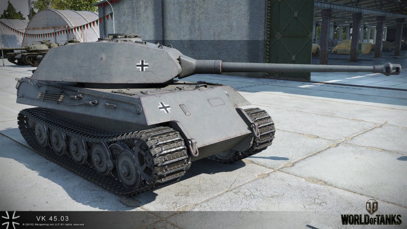 VK 4503 nouveau tank Allemand Vk_45011