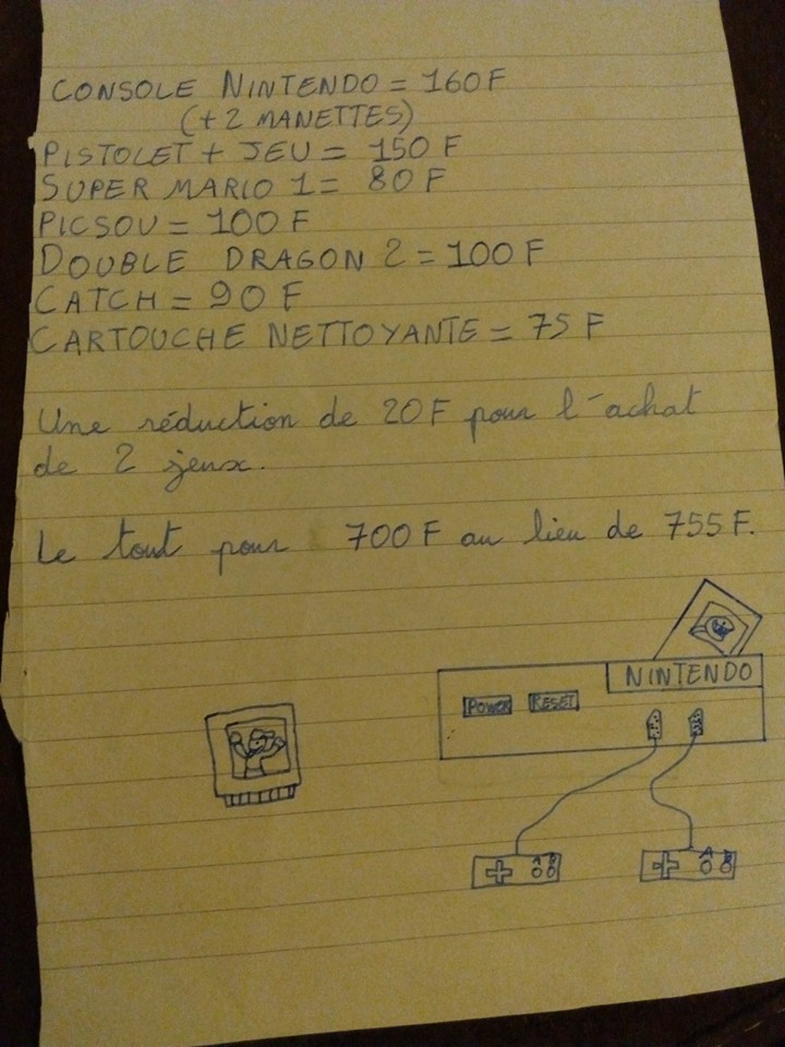 VIENS FAIRE TES DEVOIRS - Nouvelle emission Retrogaming - Page 3 Papier10