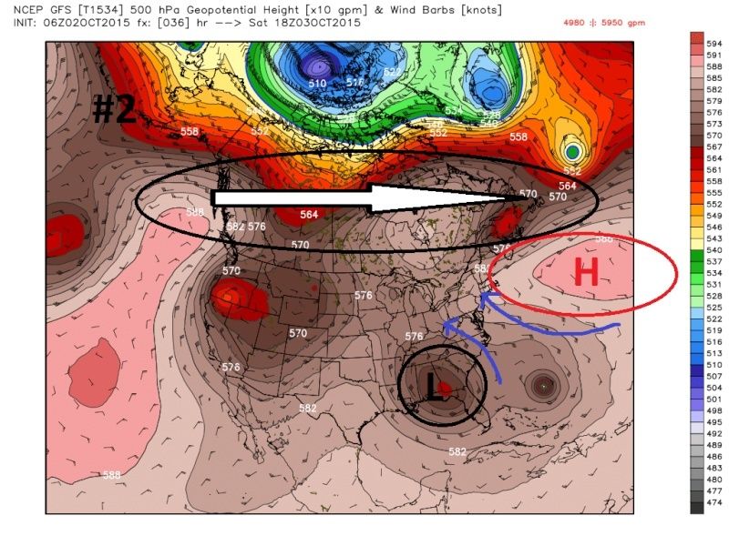 A discussion on the track of Major Hurricane JOAQUIN OCT 2nd 2015 Gfs_z512