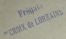 * CROIX DE LORRAINE (1944/1961) * 490910