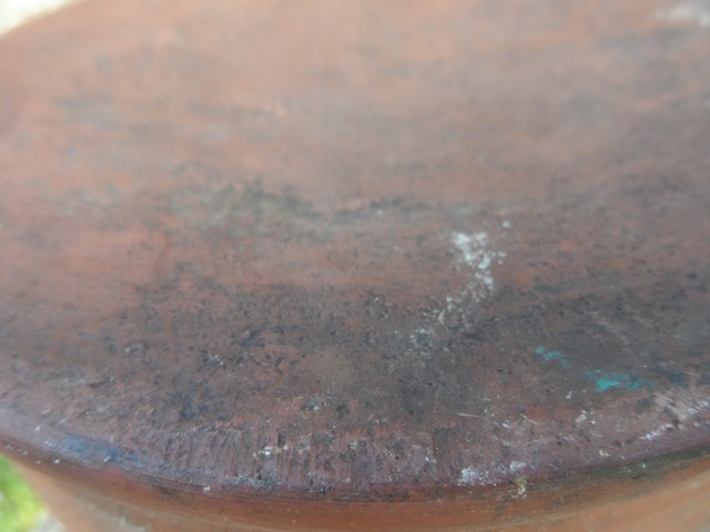 Terracotta glazed jar 006_6410