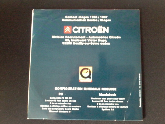 CD Rom Citroën  20210423