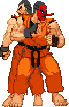 Major update for Gou Hibiki from Street Fighter!!! Gif11