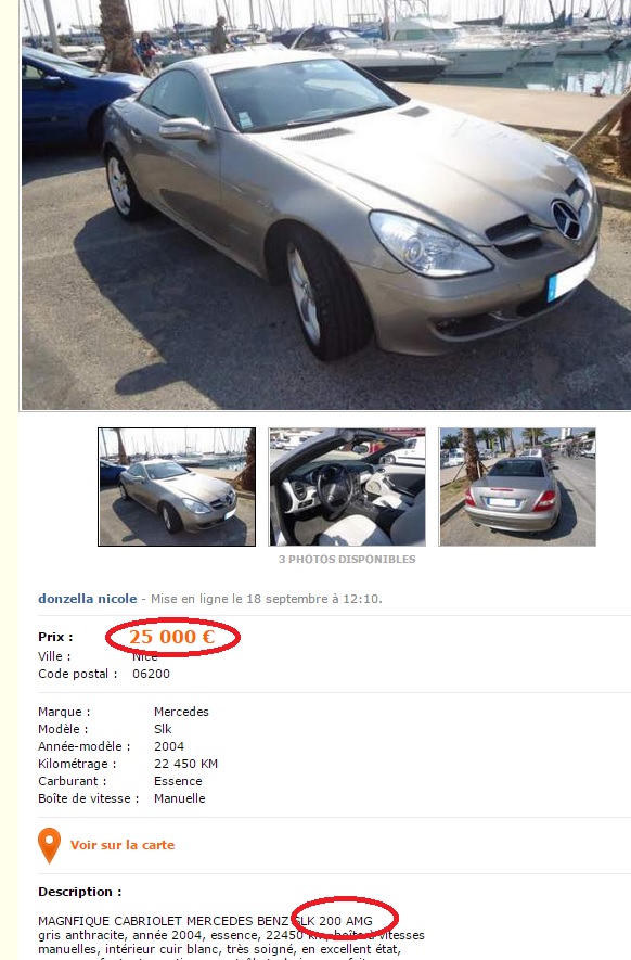 vente slk n importe quoi - Les ventes SLK n'importe quoi... - Page 10 Amg210