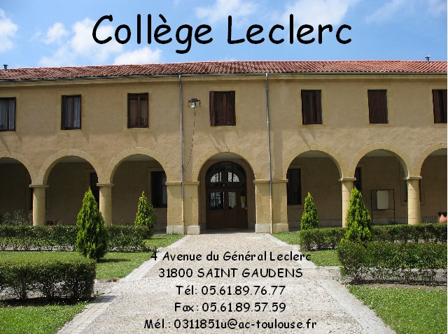 Saint-Gaudens Haute-Garonne Collège Leclerc Accuei10