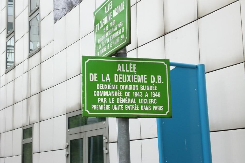 Paris XV : Musée du Général Leclerc de Hauteclocque .... Allee_10