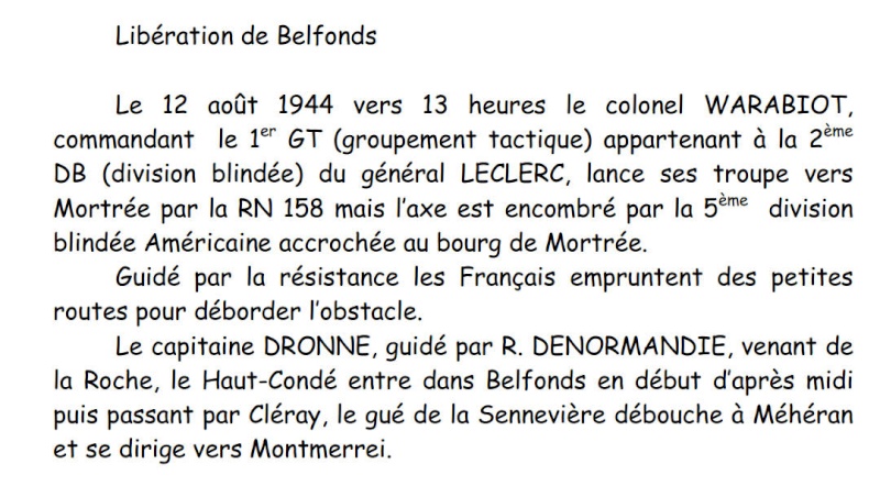 Montmerrei Orne ( Le Val Heureux) Belfon10