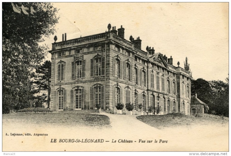 Le Bourg-Saint-Léonard Orne Chatea15