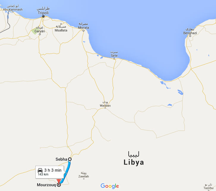 Fezzan Fort LECLERC à Sebha (Libye) Mourzo10