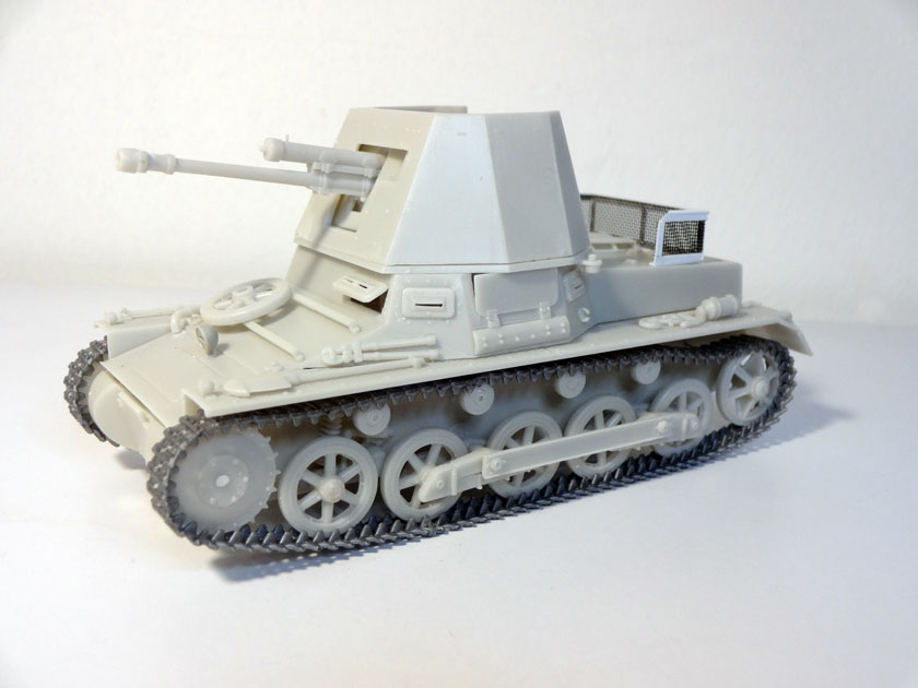  Panzerjäger I avec PAK 47mm [ Italeri 1/35ème] (Peinture terminée). Dsc01217