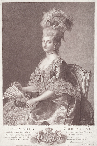 L'archiduchesse Marie-Christine, duchesse de Saxe Teschen - Page 2 11306610