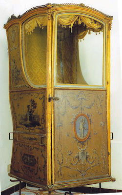 Chaises à porteurs, muletières et palanquins du XVIIIe siècle 17-111
