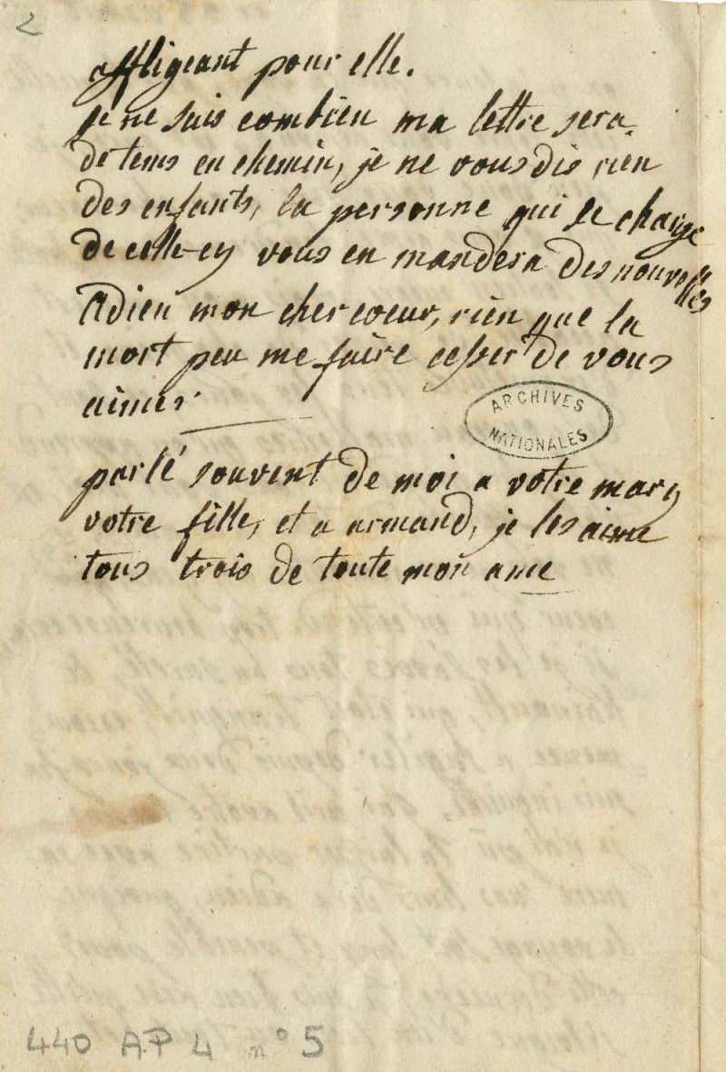 Les lettres de Marie-Antoinette à Madame de Polignac - Page 5 Lette_10