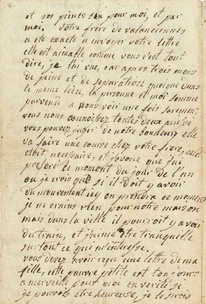 polignac - Les lettres de Marie-Antoinette à Madame de Polignac - Page 6 Lettre18