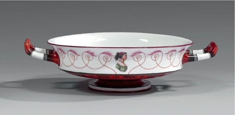 rambouillet - Service de Marie-Antoinette pour Rambouillet en porcelaine de Sèvres Marie114