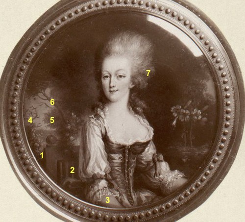 Marie Antoinette, portraits par Pierre-Adolphe Hall (Peter Adolf Hall) Marie_57
