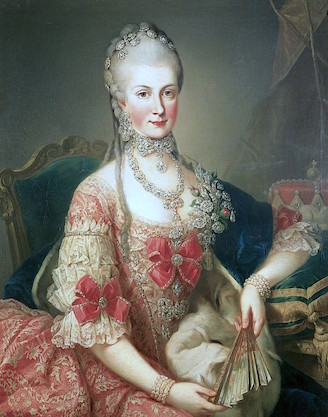 Portrait de Marie-Antoinette ou de Marie-Josèphe, par Meytens ? Meiste11