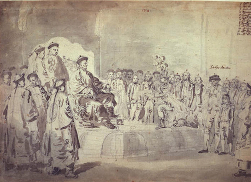 Les relations anglo-chinoises au XVIIIe siècle, George Macartney et Qianlong  Qian-m10