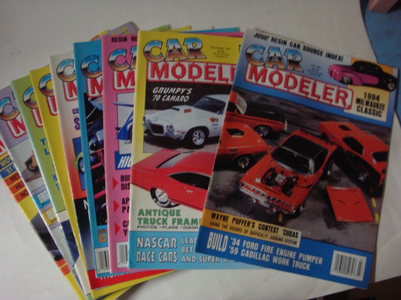 LOT DE REVUES CAR MODELER  12311