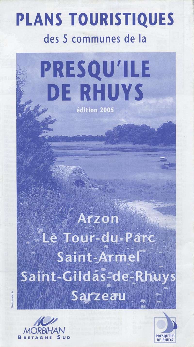 Plans touristiques des 5 communes de la Presqu'ile de Rhuys Plans_10