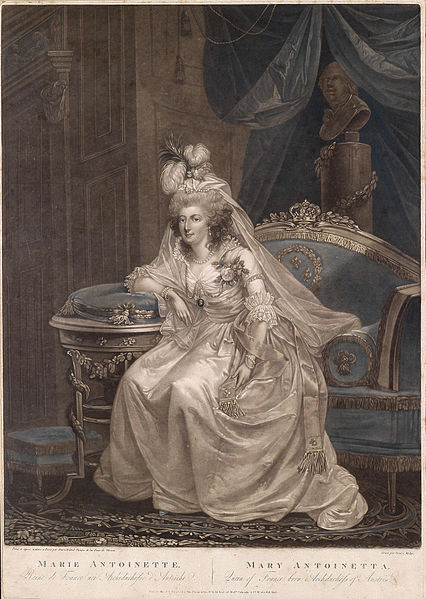 Marie-Antoinette par Anton et Joseph Hickel 426px-10