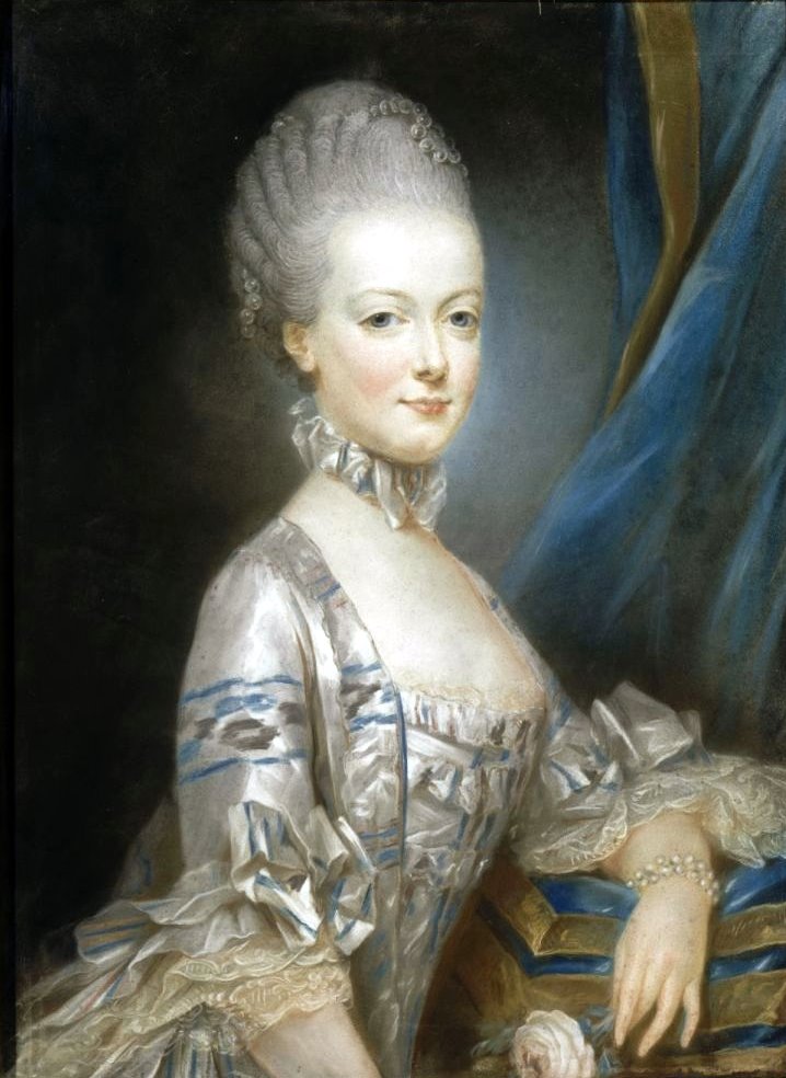 Miniature de Marie Antoinette à rapprocher du portrait de Ducreux Marie_12