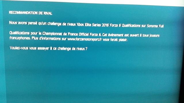 Qualifications pour le Championnat de France Forza Motorsport 6 Invita11