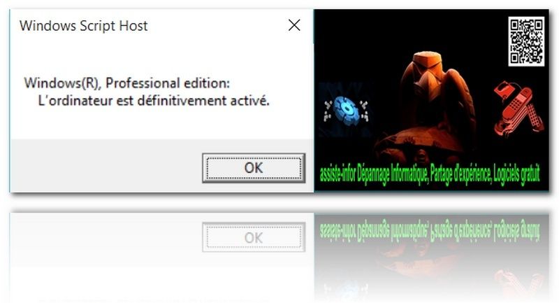 Vérifier que Windows 10 est convenablement activé. 01010