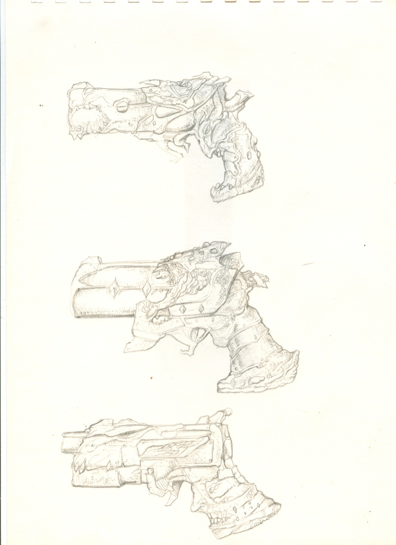 Quelques armes - Illustrations [Vincent Devault] Numyri11