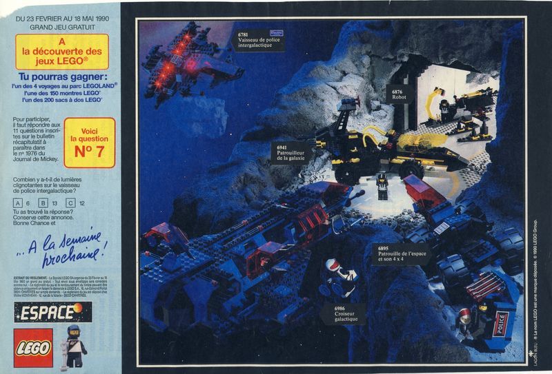 LEGO années 90 : pubs  issues de magazines picsou  Pub_le16