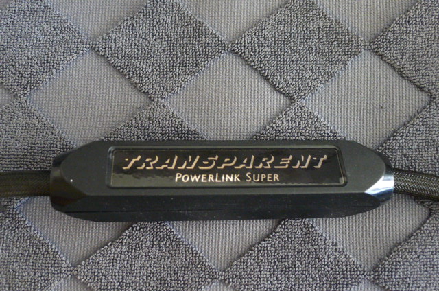 Transparent Powerlink Super Power Cord, 2m (Used) SOLD P1100820